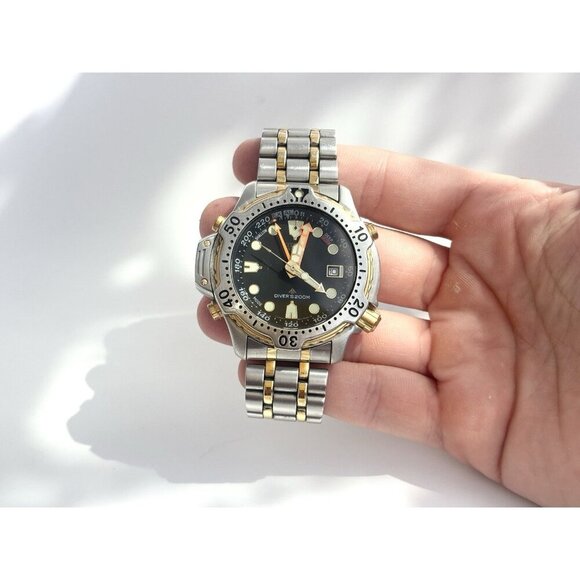 RARE CITIZEN Aqualand Promaster Diver’s 200m ATM Vintage men’s Wrist Watch 5861 - Picture 6 of 11